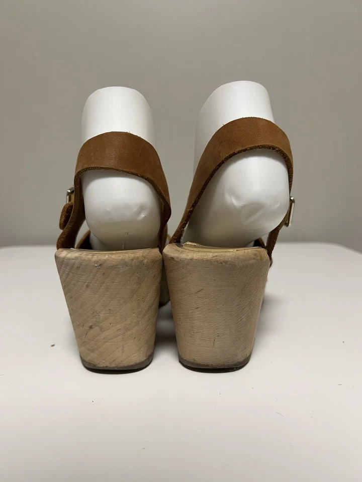 Lotta's Stockholm Highwood 棕色木屐 Oiled Nubuck 美国 8-8.5 欧盟 39 英国 5.5 — 第 3/4 张图片