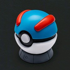 NEW S-Craft Pokemon Classic GreatBall with Stand Keycap Holder Magnet Great Ball