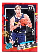 2023-24 Panini Donruss - Rated Rookie Hunter Tyson #201 Red (RC)