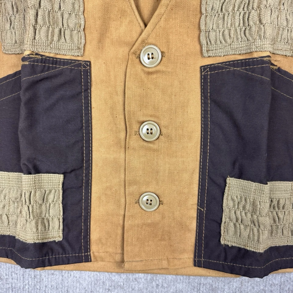 Vintage Red Head Duck Vest Bloodproof Gamebag Brown Canvas Shooting NOS Medium - Image 3 of 4