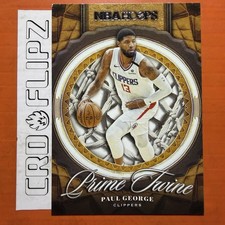 2020-21 Panini NBA Hoops Paul George Prime Twine #8 LA Clippers