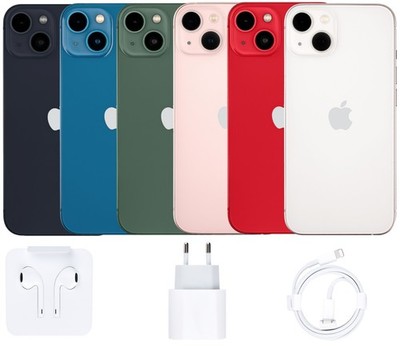 Apple iPhone 13 Schwarz Weiß Rot Blau Rosa Grün | 100% Batterie | WIE NEU