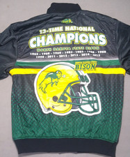 NDSU Bison 13x Champions Reversible Jacket Large Franchise Club North Dakota St