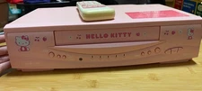 Sanrio Hello Kitty Funai Model FV-N77SR  rare VHS Player -Untested