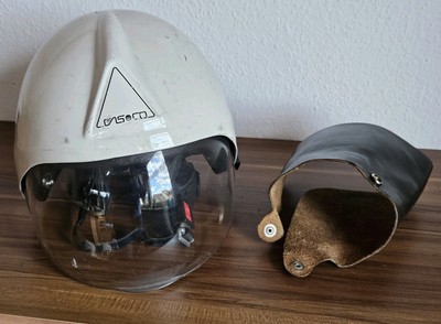Casco Einsatzhelm PF1000ac von 1997 Größe 52-62 mit Nackenschutz und Visier U51
