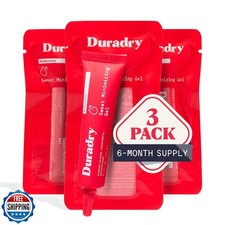 Duradry Sweat Minimizing Gel Antiperspirant for Men and Women - Prescription-...