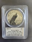 2023 S Peace Dollar Reverse Proof PCGS PR70 From The Two Reverse Proof Set