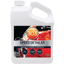 303 Automotive Speed Detailer Wax 128 Fl Oz High Gloss UV Protection Spray