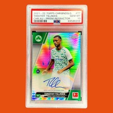 2021-22 Topps Bundesliga Soccer Cards Checklist 30