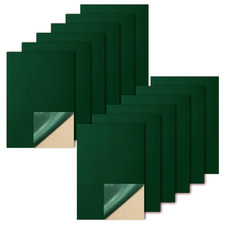 Self Adhesive Felt Sheets, Dark Green, 8 x 12 Inch, 12 Pcs  Felt Fabric Sheet,