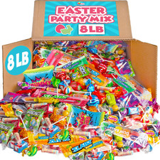 Candy Bulk - 8 Pound Candy Mix - Big Bulk Candies for Easter Pinatas, Gifting, B