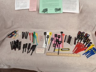 HUGE LOT Magic Paddle Collection Hot Rod Jumping Gems Vintage