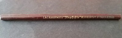 Very Rare L&C HARDTMUTH MEPHISTO PENCIL COPY PEN 73B MEDIUM 1950s