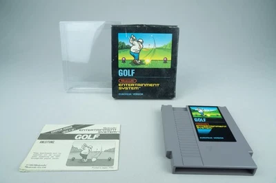 Golf Nintendo NES OVP CIB PAL B GF-EEC/FRG Bienengräber + - Bild 1 von 4
