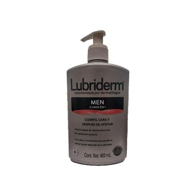 Lubriderm Men Crema Corporal con Fragancia 400 ml
