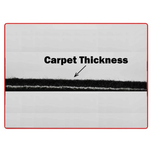 CAR FLOOR MATS FOR BMW i3 (EV) i01 2014 & ON ALL WEATHER TAILORED BLACK CARPET - Picture 5 of 11