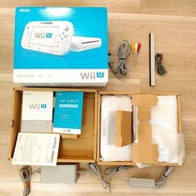 Nintendo Wii U GamePad WUP-010 WUP-001 Basic Set Game Console White Used