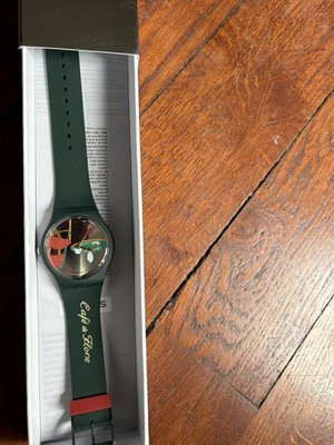 swatch uhr vintage Modell Café le Flore