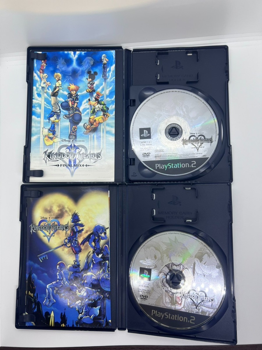 PS3・PS2セット Kingdom Hearts 1 2 Final Mix+- 4 Game Set Lot PS2 PlayStation