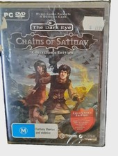The Dark Eye Chains Of Satinav Collectors Edition PC Game - New & Sealed 