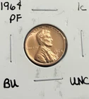 🔥 1964 P Lincoln Wheat Penny Gem Bu Unc ✨PROOF✨