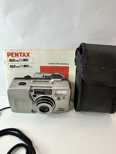 Pentax IQZoom 90MC 35mm Point Shoot Film Camera - Power Tested/Working - Read