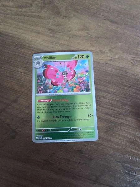 Vivillon 007/059 Surging Sparks Rare NM Pokemon TCG
