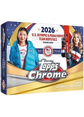 2026 Topps Chrome US Winter Olympics - Base & Refractor Singles (Pick Your Card)