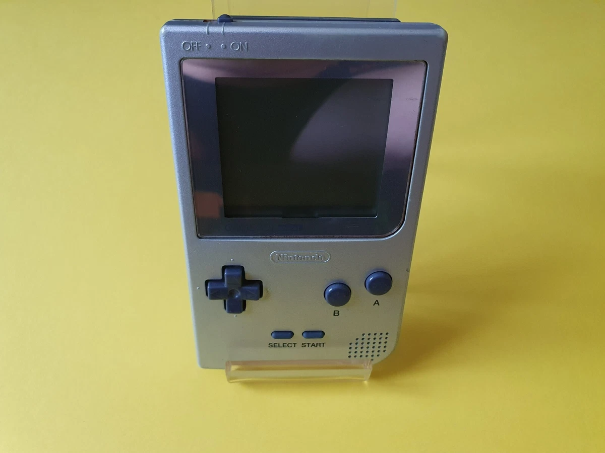 GAME BOY POCKET Gris - Argenté / Console Nintendo Model No. MGB 