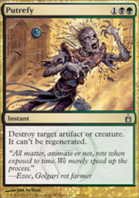 Putrefy - Foil NM, English MTG Ravnica: City of Guilds | eBay
