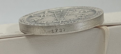 Medallic Art Co .999 Grande Sigillo dello Stato del Wyoming 75° Anniversario - Foto 8 di 9
