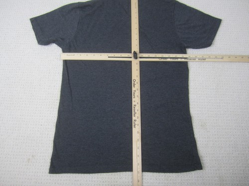 Merrell Shirt Adult Medium Gray Crew Neck Go Spark It Graphic Print Short Sleeve - Picture 6 of 8