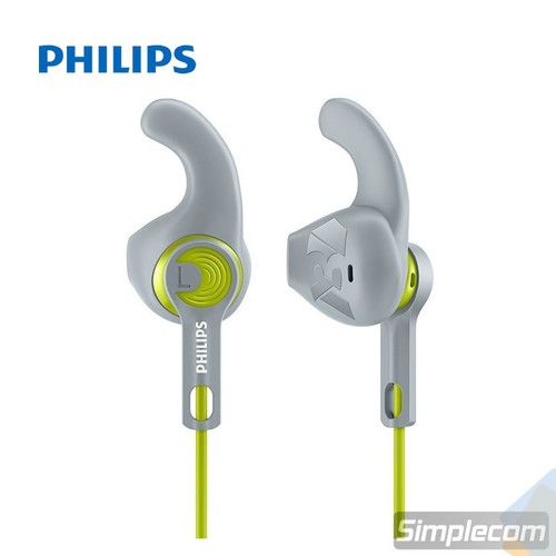 PHILIPS SHQ1300 ActionFit Sports Running Headphones Earphone for MP3 iPhone iPod - Picture 2 of 5