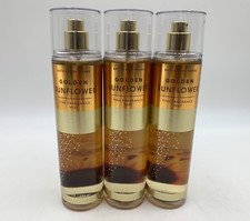 Bath Body Works Golden Sunflower Fine Fragrance Mist 8 fl oz S/3 914S