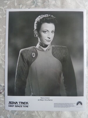 STAR TREK: DEEP SPACE NINE 8x10 b/w Photo / Nana Visitor | eBay