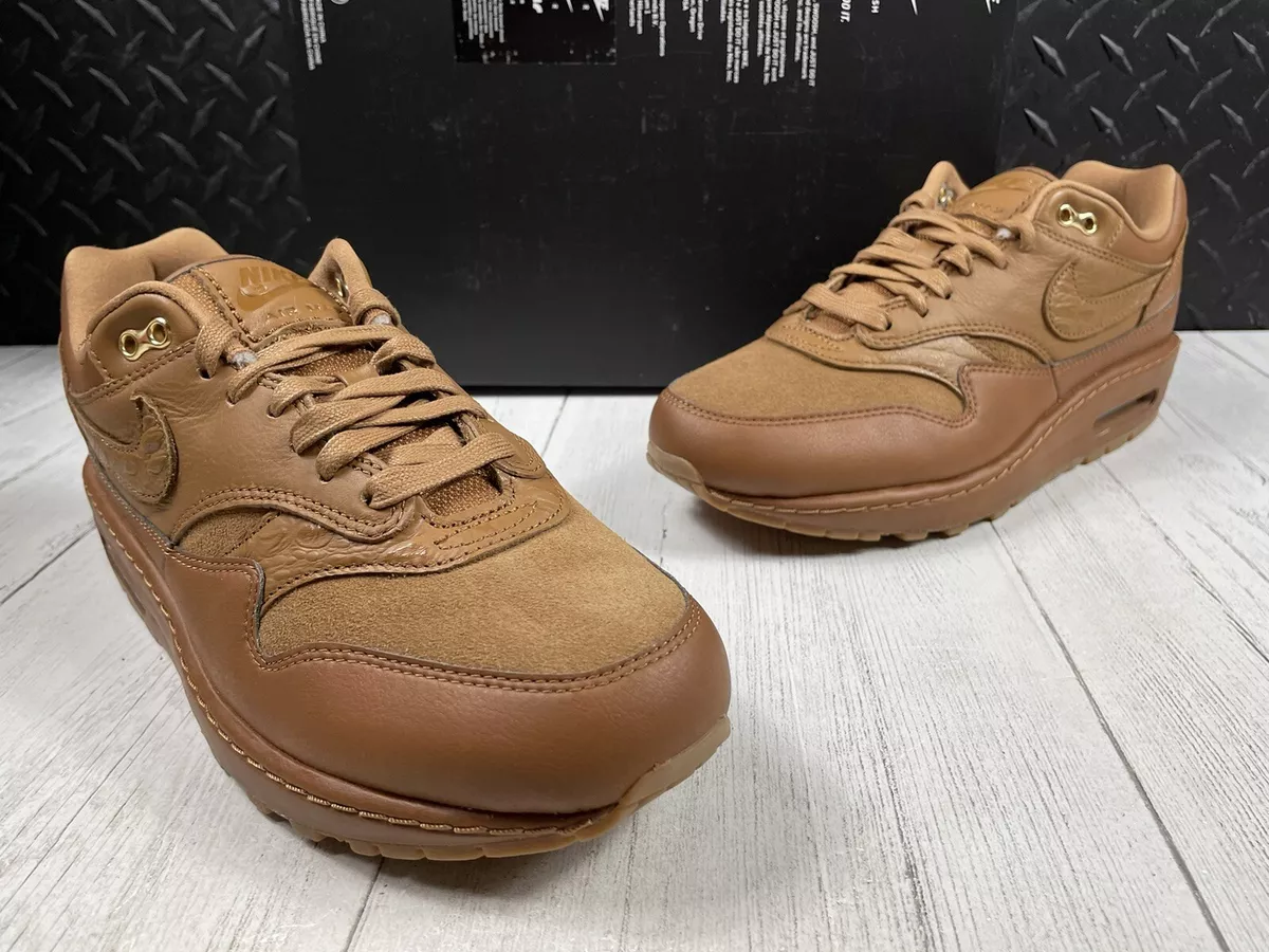W Size 9 New Nike Air Max 1 87 NBHD Ale Brown DV3888 200 Men7.5 NoLid