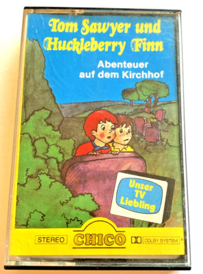 MC Hörspiel Kassette Tom Sawyer & Huckleberry Finn - Abenteuer auf dem Kirchhof