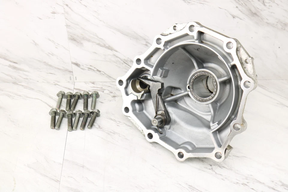 08-20 370Z G37 Q50 Q60 VQ37VHR A/T EJE TRASERO EXTENSIÓN EJE DE SALIDA CARCASA OEM Foto 2 de 4