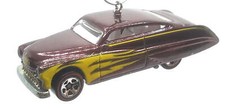 Christmas Ornament for 1949 Mercury Purple Passion Maroon