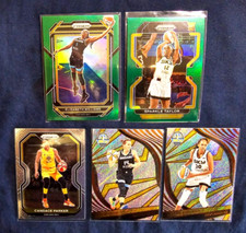 5 Card 2021-23 WNBA Prizm/Revolution Chicago Sky Lot w/Green Prizms + Bonus