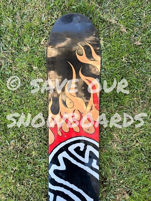 ️‍🔥 SIMS Fakie 158 vintage snowboard flames | eBay