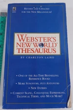 Webster's new world Thesaurus :  by Charlton Laird (1995, paper back
