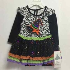Rare Editions Halloween Dress  Legging Set 24M NWT