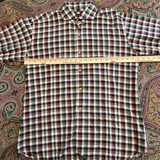 Bogosse Size 4 Fall Multicolor Long Sleeve Button Down Shirt