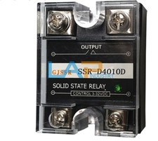 1Pcs New For solid state relay 400V DC control DC relay SSR-D4010D 10A