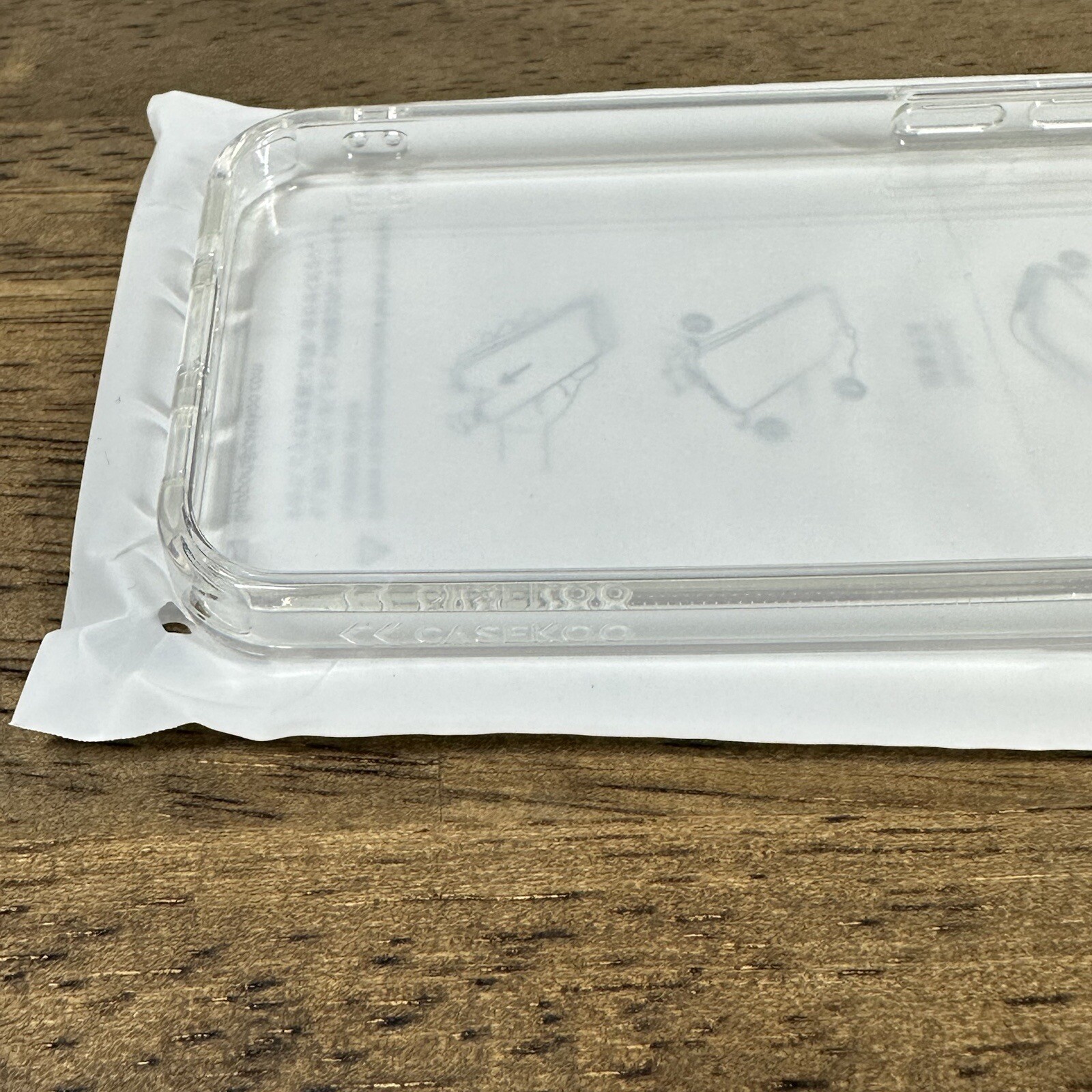 Casekoo iPhone 12 Mini Case 5.4” – Clear Slim Protective Back Cover – New in Box