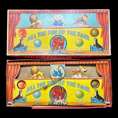**RAR VINTAGE** 30ER / 40ER JAHRE CHAD VALLEY ALL THE FUN OF THE FAIR SCHIESSERSPIEL