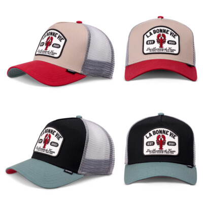 Djinns HFT Cap La Bonne Vie Basecap Truckerkappe Meshcap Hummer Lobster Unisex