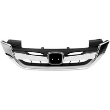 For 2013 2014 2015 Honda Accord Chrome JDM Mod Style Front Bumper Upper Grille