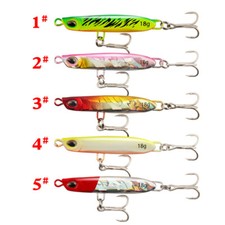 5PCS 7.9-17.3g Jigs Metal Sinking Lures Isca Artificial Bait Peche For Pike Fish